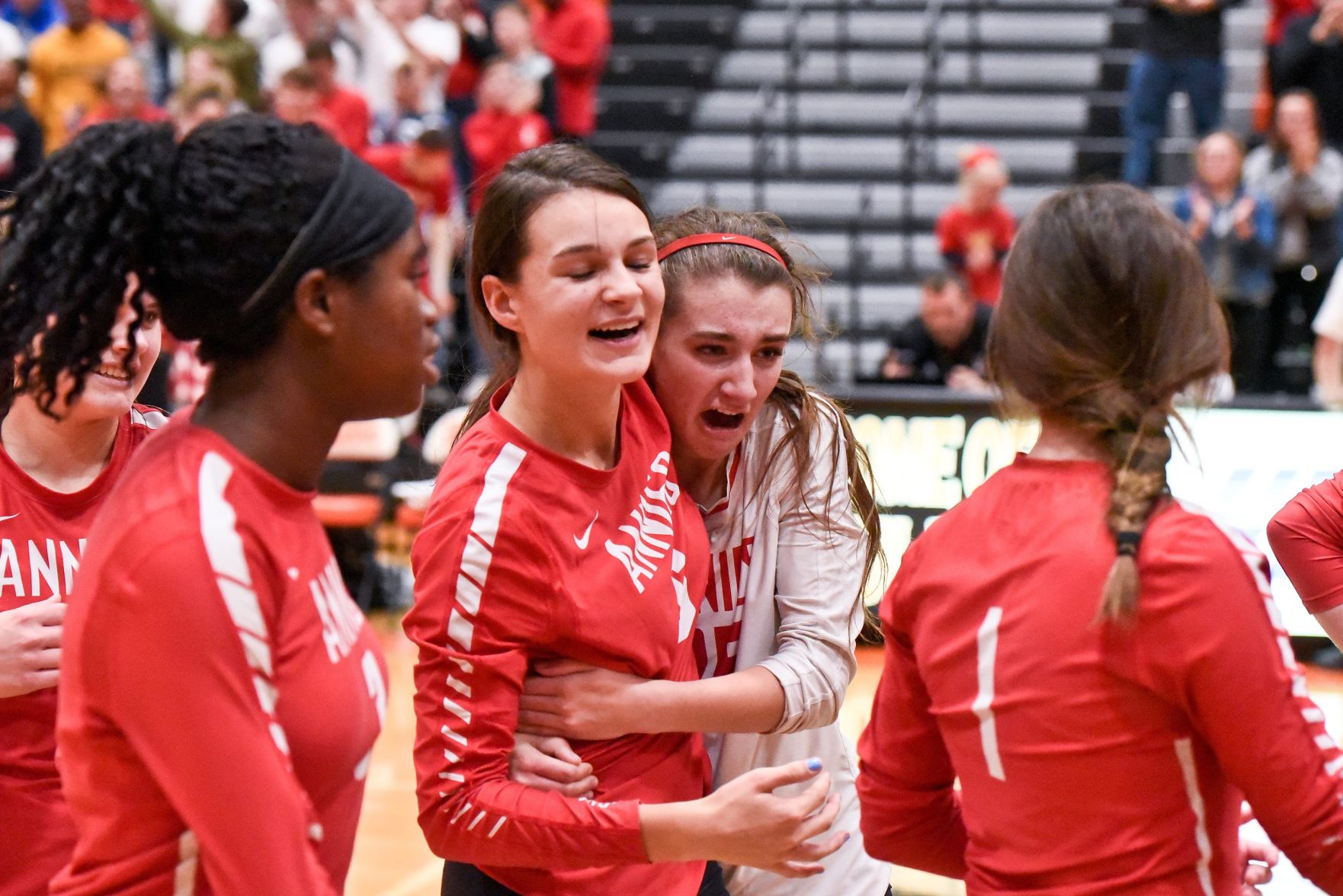 11/06/19 - Girls Volleyball - Illinois Sectional Final -Centralia vs Waterloo